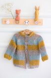 Lana Grossa JAKKE Natural Superkid Tweed - Strikkeoppskrift (DK)