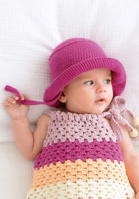 LUE Soft Cotton - Strikkeoppskrift (DK) fra Lana Grossa