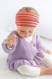 Lana Grossa SLÅ-OM-JAKKE Cool Wool Baby - Strikkeoppskrift (DK)