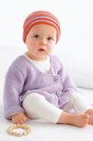 Lana Grossa SLÅ-OM-JAKKE Cool Wool Baby - Strikkeoppskrift (DK)