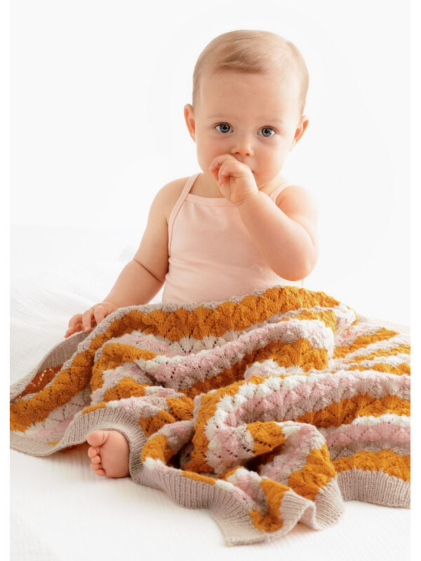 Lana Grossa PLAID Cool Wool Baby - Strikkeoppskrift (DK)