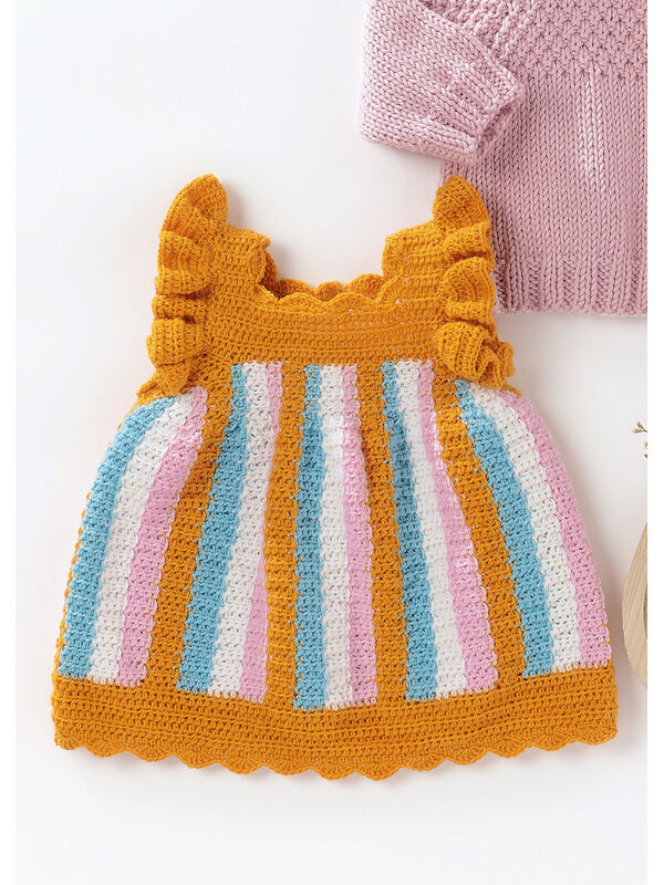 Lana Grossa KJOLE Cool Wool Baby - Strikkeoppskrift (DK)