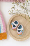 Lana Grossa TØFLER Cool Wool Baby - Strikkeoppskrift (DK)