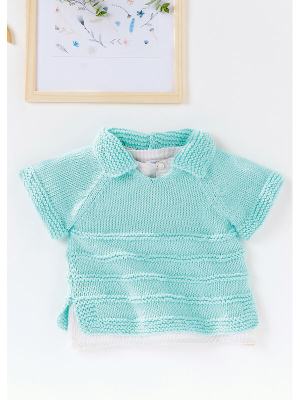Lana Grossa GENSER Soft Cotton - Strikkeoppskrift (DK)