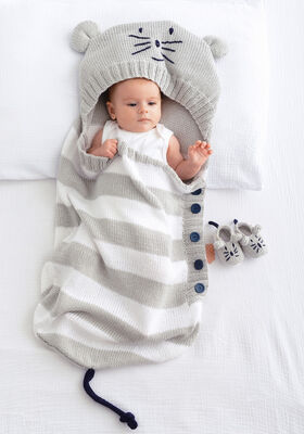 SOVEPOSE Soft Cotton - Strikkeoppskrift (DK) fra Lana Grossa