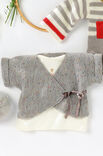Lana Grossa OMSLAGSJAKKE Cool Wool Baby - Strikkeoppskrift (NO)
