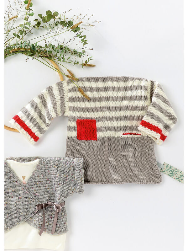 Lana Grossa KJOLE Soft Cotton - Strikkeoppskrift (DK)