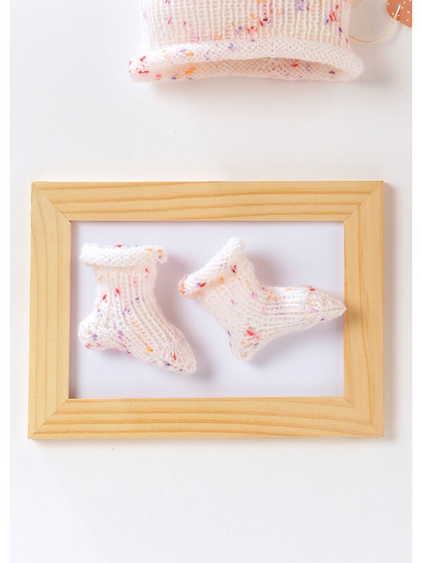Lana Grossa SOKKER Cool Wool Baby - Strikkeoppskrift (DK)