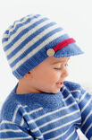 Lana Grossa LUE Cool Wool Baby - Strikkeoppskrift (DK)