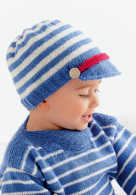 LUE Cool Wool Baby - Strikkeoppskrift (DK) fra Lana Grossa