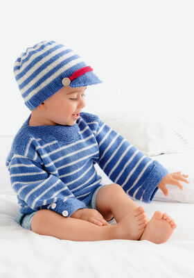 GENSER Cool Wool Baby - Strikkeoppskrift (DK) fra Lana Grossa
