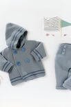 Lana Grossa JAKKE Cool Wool Baby - Strikkeoppskrift (DK)
