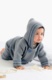 Lana Grossa JAKKE Cool Wool Baby - Strikkeoppskrift (DK)