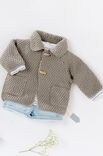Lana Grossa JAKKE Soft Cotton - Strikkeoppskrift (DK)
