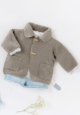 JAKKE Soft Cotton - Strikkeoppskrift (DK) fra Lana Grossa