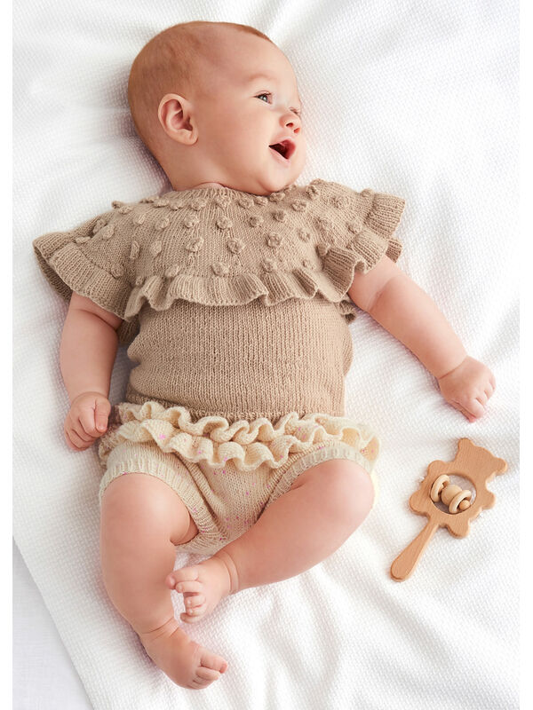 Lana Grossa PULLOVER Cool Wool Baby - Strikkeoppskrift (DK)