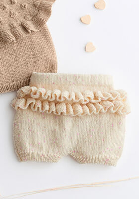 BUKSER Cool Wool Baby Print Punto - Strikkeoppskrift (DK) fra Lana Grossa