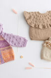 Lana Grossa BUKSER Cool Wool Baby Print Punto - Strikkeoppskrift (DK)