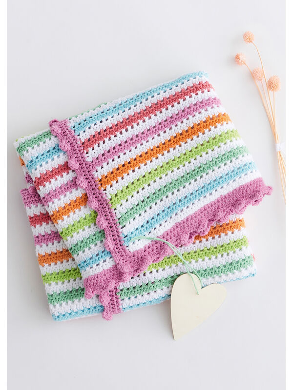 Lana Grossa PLAID Elastico - Hekleoppskrift (DK)