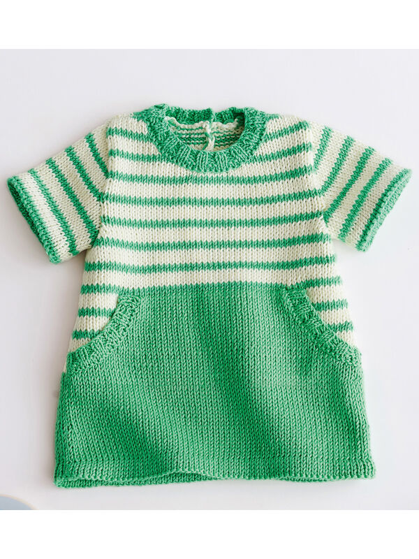 Lana Grossa KJOLE Soft Cotton - Strikkeoppskrift (DK)