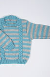 Lana Grossa PULLOVER Cool Wool Baby - Strikkeoppskrift (DK)