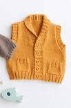 Lana Grossa VEST Elastico - Strikkeoppskrift (DK)