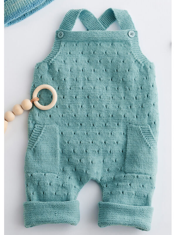 Lana Grossa DUNGAREES Cool Wool Baby - Strikkeoppskrift (DK)