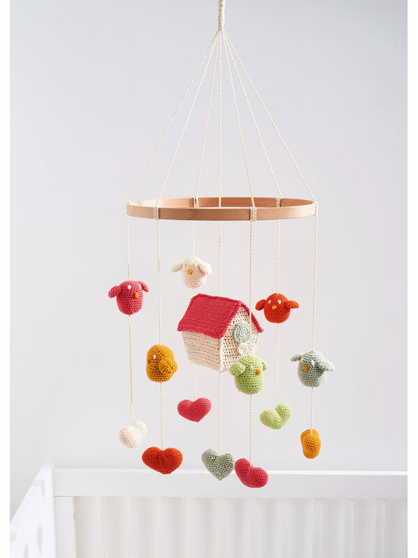 Lana Grossa MOBILE Cotton Love - Hekleoppskrift (DK)