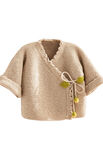 Lana Grossa JAKKE Cool Wool Baby - Strikkeoppskrift (DK)