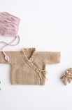 Lana Grossa JAKKE Cool Wool Baby - Strikkeoppskrift (DK)