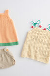 Lana Grossa KJOLE Soft Cotton - Strikkeoppskrift (DK)