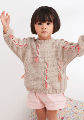 PULLOVER Elastico - Strikkeoppskrift (DK) fra Lana Grossa