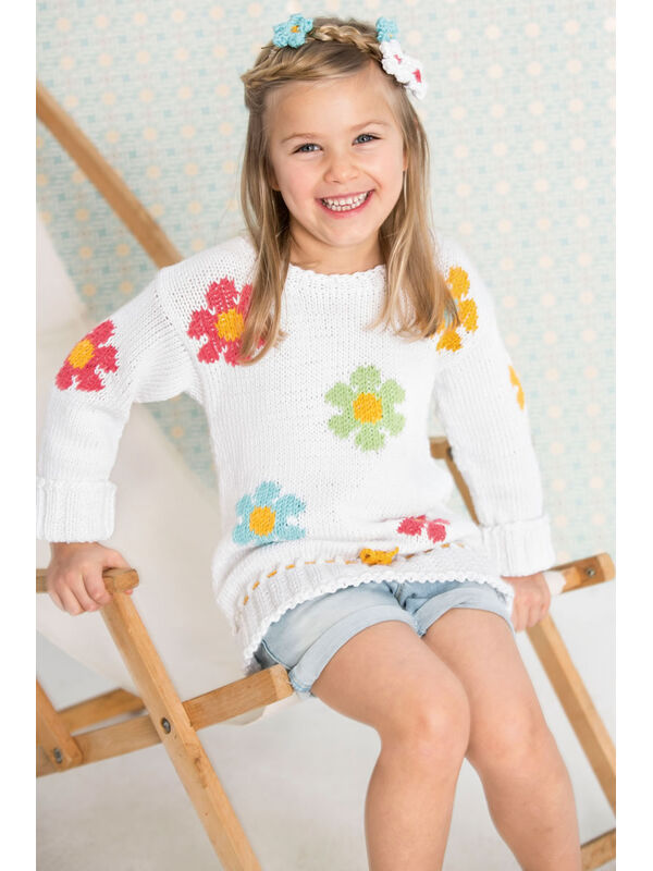 Lana Grossa PULLOVER und BLUMEN Organico - German Edition