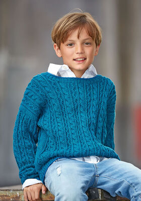 PULLOVER Cool Wool Big Melange - German Edition fra Lana Grossa