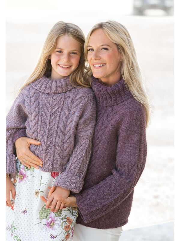 Lana Grossa PULLOVER Alta Moda Alpaca - German Edition