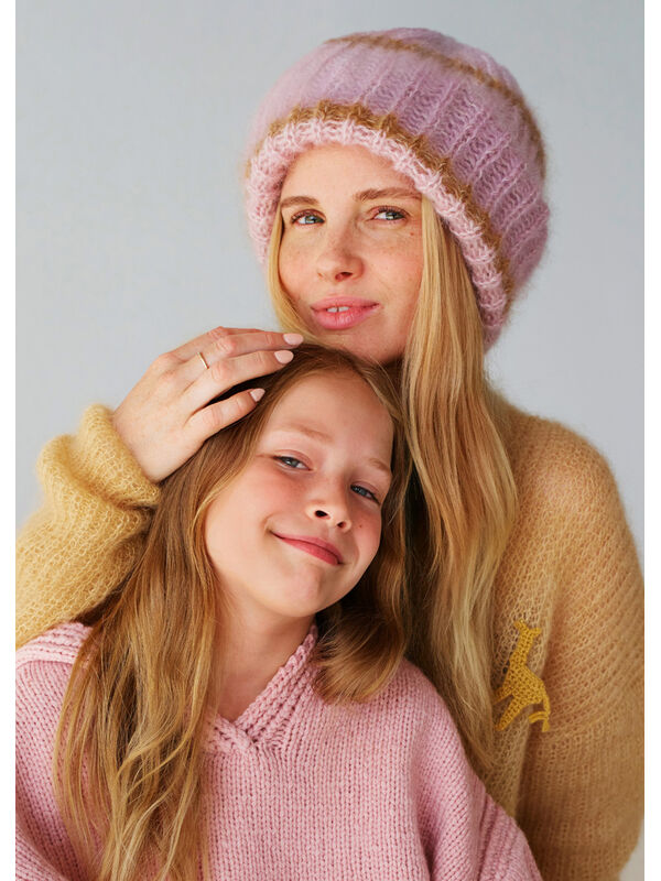 Lana Grossa LUE Silkhair - Strikkeoppskrift (SE)