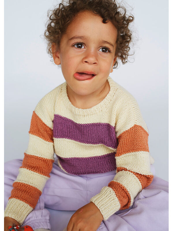 Lana Grossa PULLOVER Alta Moda Cotolana - Strikkeoppskrift (SE)