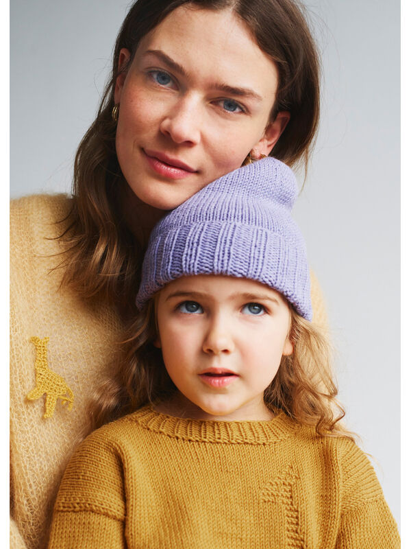 Lana Grossa LUE Cool Wool - Strikkeoppskrift (SE)