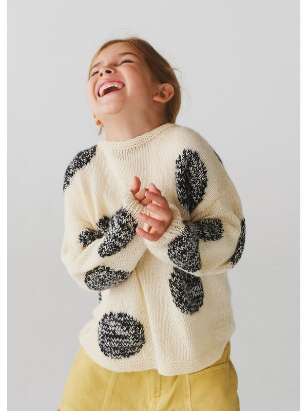 Lana Grossa PULLOVER Ecopuno - Strikkeoppskrift (SE)