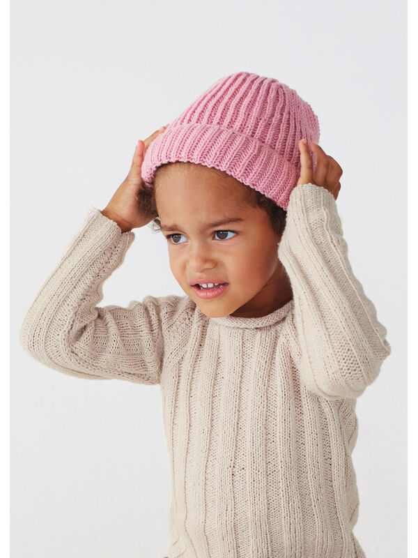 Lana Grossa LUE Cool Wool - Strikkeoppskrift (SE)