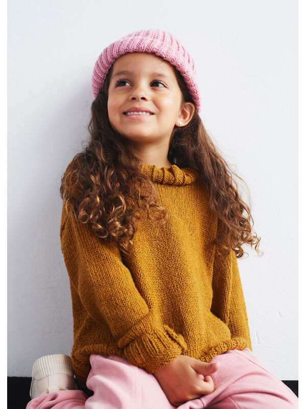 Lana Grossa PULLOVER Alta Moda Cotolana - Strikkeoppskrift (SE)