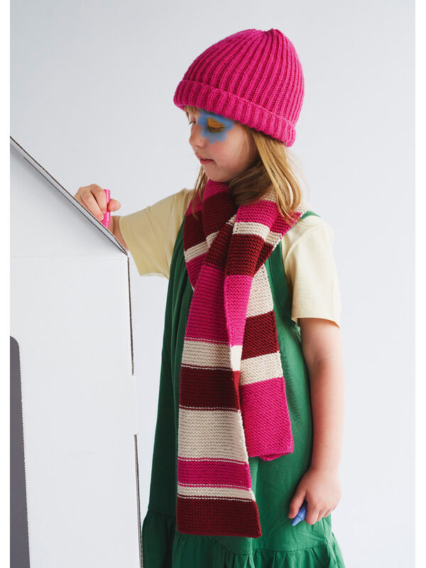 Lana Grossa SJAL Cool Wool - Strikkeoppskrift (SE)