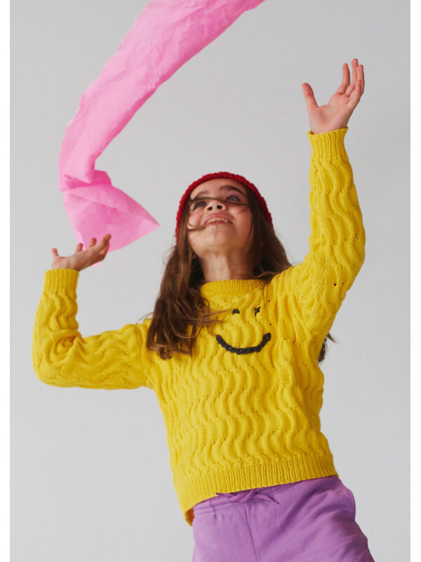 Lana Grossa PULLOVER Elastico - Strikkeoppskrift (SE)