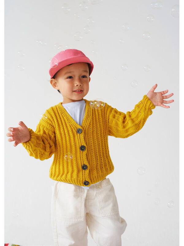 Lana Grossa JAKKE Cool Wool - Strikkeoppskrift (SE)