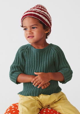 PULLOVER Elastico - Strikkeoppskrift (SE) fra Lana Grossa