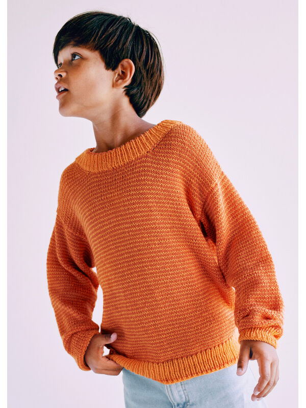 Lana Grossa PULLOVER Alta Moda Cotolana - Strikkeoppskrift (SE)