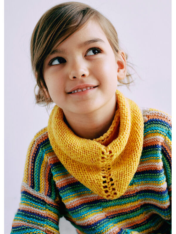 Lana Grossa SKJERF Cool Merino - Strikkeoppskrift (SE)