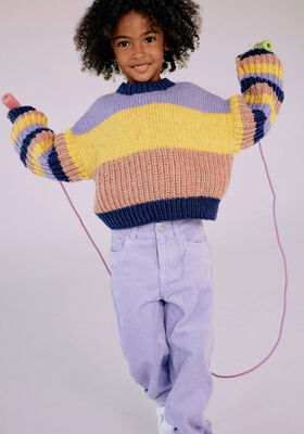 PULLOVER Cool Merino Big - Strikkeoppskrift (SE) fra Lana Grossa