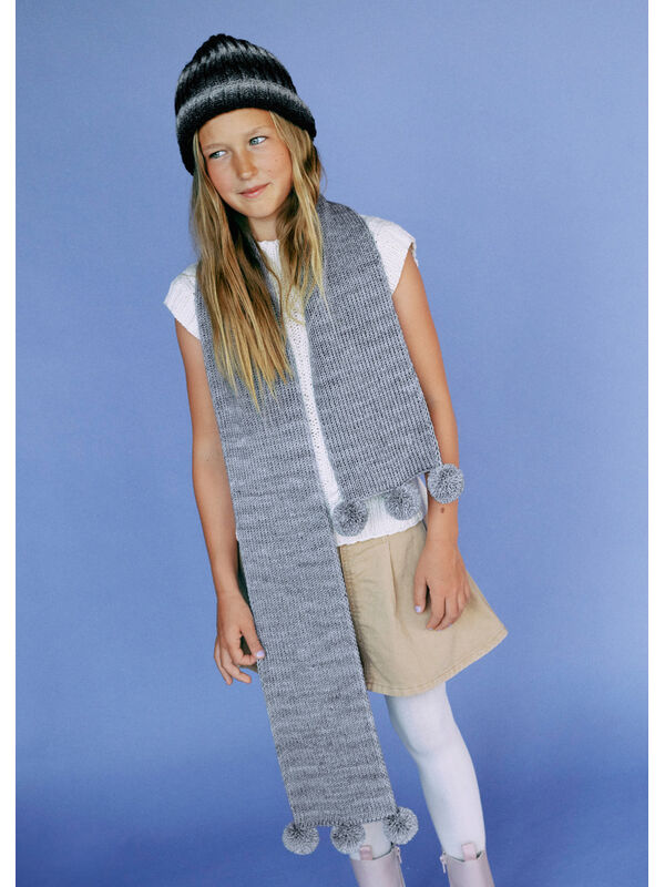 Lana Grossa SKJERF Cool Wool Big Vintage - Strikkeoppskrift (SE)