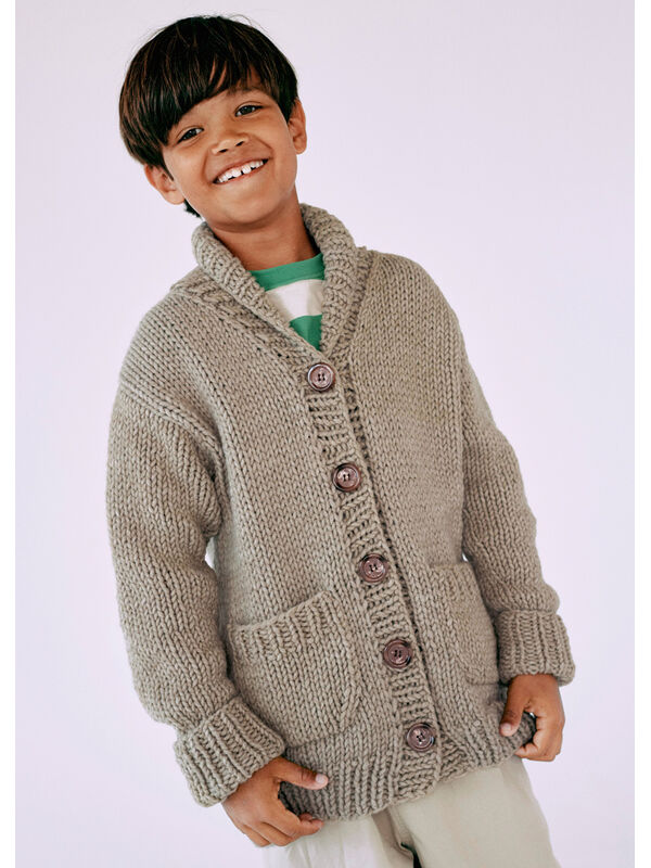 Lana Grossa CARDIGAN Mille II - Strikkeoppskrift (SE)